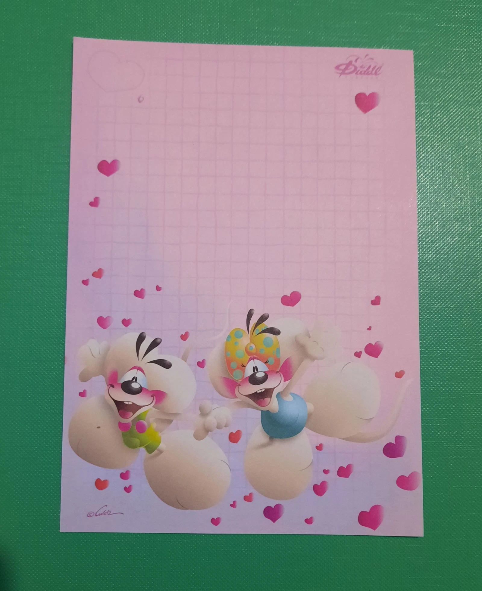 1 feuille Diddl A6 collection Forever N°6